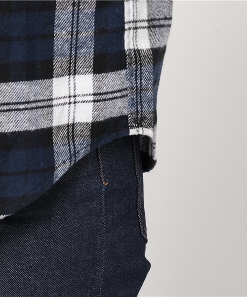 CUBE SUGAR（キューブシュガー）の「起毛ネルチェックレギュラーシャツ（シャツ/ブラウス・レディース・その他/その他4/その他1/その他2/その他3/その他5・M）」の13枚目の写真
