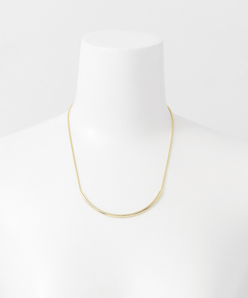 SENSE OF PLACE by URBAN RESEARCH（センスオブプレイスバイアーバンリサーチ）の「スネークチェーンラウンドネックレス（ネックレス・レディース・ゴールド・FREE）」の2枚目の写真