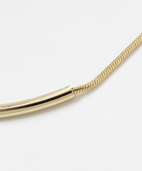 SENSE OF PLACE by URBAN RESEARCH（センスオブプレイスバイアーバンリサーチ）の「スネークチェーンラウンドネックレス（ネックレス・レディース・ゴールド・FREE）」の5枚目の写真