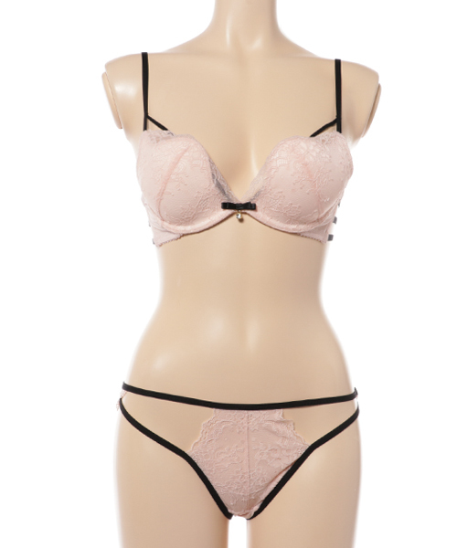 tu-hacci（ツーハッチ）の「バックストリング魅せる谷間Wワイヤーブラ＆ショーツ（ブラ&ショーツ・レディース・ネイビー/レッド/ピンク/ブラック/モスグリーン・B80/D75/C75/C85/C65/D65/A70/C80/D85/A75/B70/B65/B75/C70/D70/D80/D90/E75/E80/F65/G70/G80/E70/F80/G65/F90/E90/H80/H85/F85/F70/G75/E85/F75/G90/H70/H75/G85/E65/H65/H90/B85）」の17枚目の写真