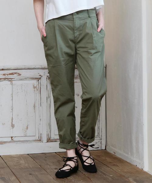 coen(コーエン)の「ストレッチチノパンツ(チノパンツ・レディース・ブラック/ベージュ/オリーブ/ネイビー・LARGE/SMALL/MEDIUM)」の15枚目の写真