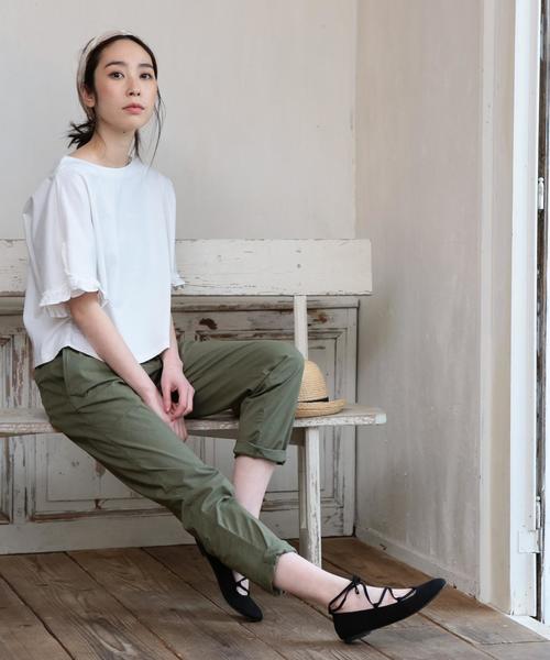 coen(コーエン)の「ストレッチチノパンツ(チノパンツ・レディース・ブラック/ベージュ/オリーブ/ネイビー・LARGE/SMALL/MEDIUM)」の9枚目の写真