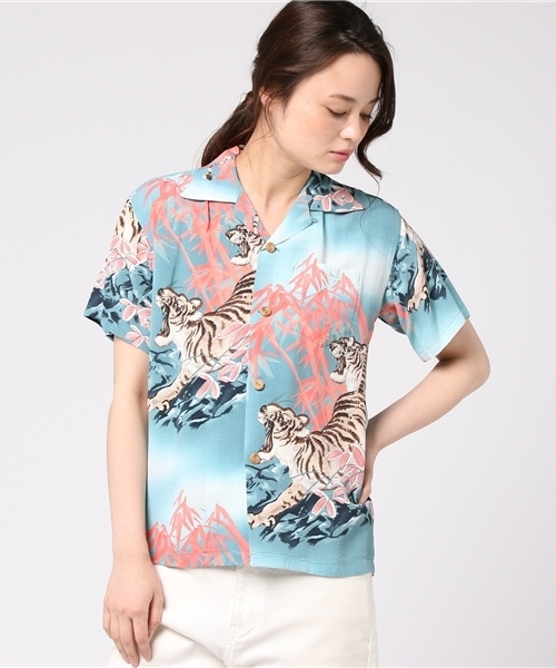 SUN SURF（サンサーフ）の「SUN SURF / PROWLING TIGER アロハシャツ