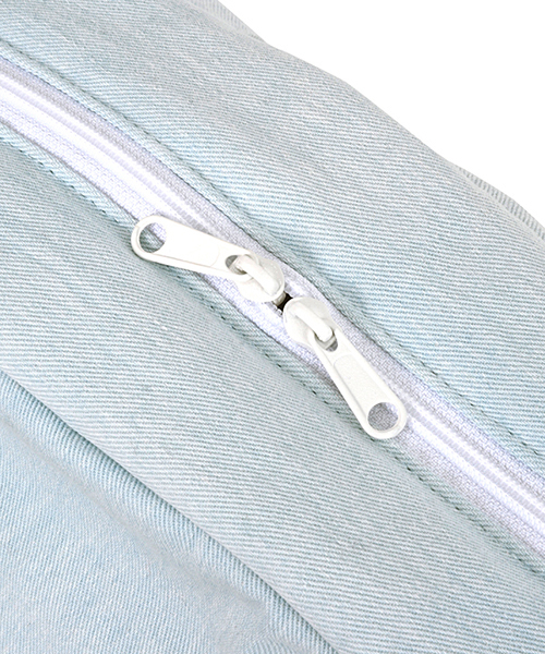 mercibeaucoup,（メルシーボークー）の「デニボストン（ボストンバッグ・レディース・ネイビー/ライトブルー・フリー）」の10枚目の写真