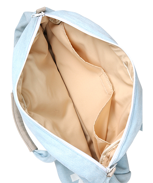 mercibeaucoup,（メルシーボークー）の「デニボストン（ボストンバッグ・レディース・ネイビー/ライトブルー・フリー）」の13枚目の写真