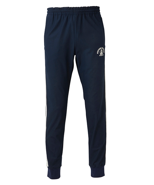 HYSTERIC GLAMOUR（ヒステリックグラマー）の「HYS SOUNDS プリント 2ライン裾リブイージーパンツ（その他パンツ・メンズ・ネイビー/ブラック・SMALL/MEDIUM/LARGE）」の12枚目の写真