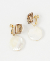 PAPILLONNER | シェルパーツイヤリング(イヤリング)