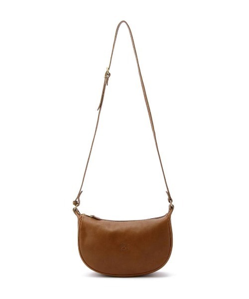 IL BISONTE（イルビゾンテ）の「IL BISONTE / ORIGINAL LEATHER / SHOULDER BAG（ショルダーバッグ・レディース・レッド/グレー/ダークブラウン/ブラック/グリーン/ナチュラル/ライトブラウン/レンガ/オレンジ/ホワイト/ネイビー/オリーブ・FREE）」の7枚目の写真