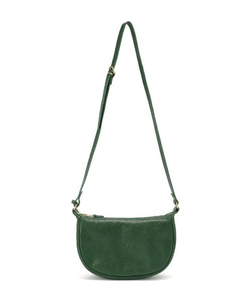 IL BISONTE（イルビゾンテ）の「IL BISONTE / ORIGINAL LEATHER / SHOULDER BAG（ショルダーバッグ・レディース・レッド/グレー/ダークブラウン/ブラック/グリーン/ナチュラル/ライトブラウン/レンガ/オレンジ/ホワイト/ネイビー/オリーブ・FREE）」の8枚目の写真