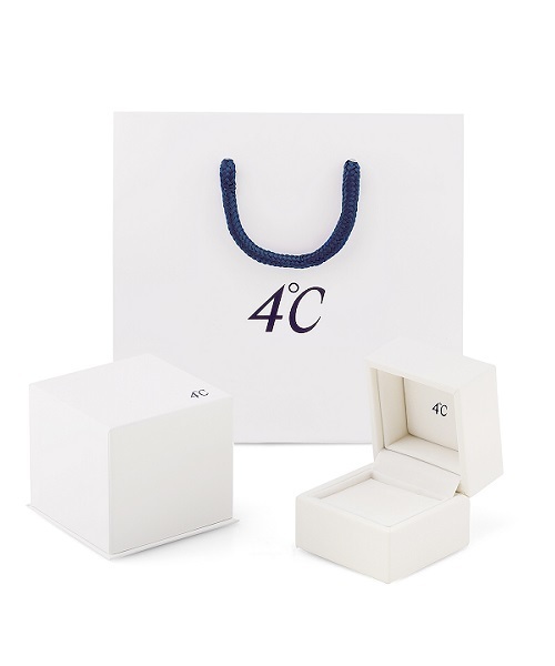 4℃(ヨンドシー)の「K10ホワイトゴールド ペアリング【Men's】(リング・メンズ・ホワイトゴールド・#16/#18/#12/#14)」の3枚目の写真