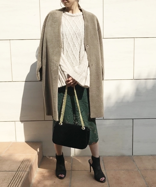 Banner Barrett バナーバレット の Boa Mouton Coat ムートンコート Wear