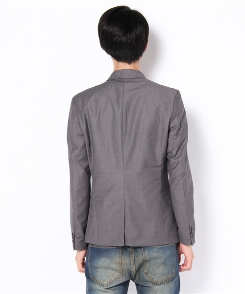 RATTLE TRAP(ラトルトラップ)の「ポリエステル レーヨン テーラードジャケット(テーラードジャケット・メンズ・ブラック/トップグレー/ネイビー/キャメル・SMALL/MEDIUM/LARGE/LL)」の6枚目の写真