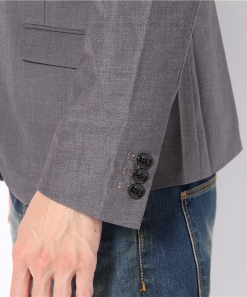 RATTLE TRAP(ラトルトラップ)の「ポリエステル レーヨン テーラードジャケット(テーラードジャケット・メンズ・ブラック/トップグレー/ネイビー/キャメル・SMALL/MEDIUM/LARGE/LL)」の8枚目の写真