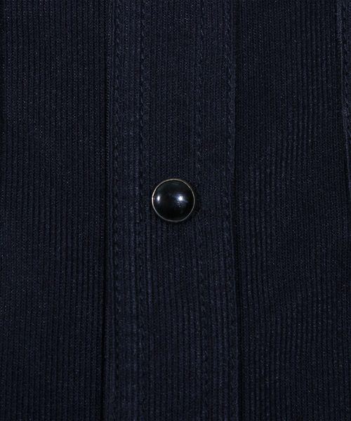 ８(eight)（エイト）の「コーデュロイシャツ 長袖 ウエスタン （シャツ/ブラウス・メンズ・ブラック/キャメル/カーキ/ネイビー/アイボリー・LARGE/MEDIUM/X-LARGE）」の11枚目の写真