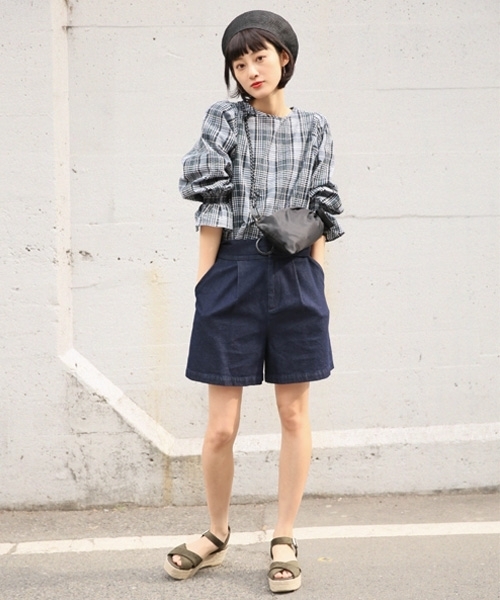 LOWRYS FARM（ローリーズファーム）の「ブレードベレーボウ　780194 （ハンチング/ベレー帽・レディース・ブラック/ベージュ/ブラウン・FREE）」の6枚目の写真