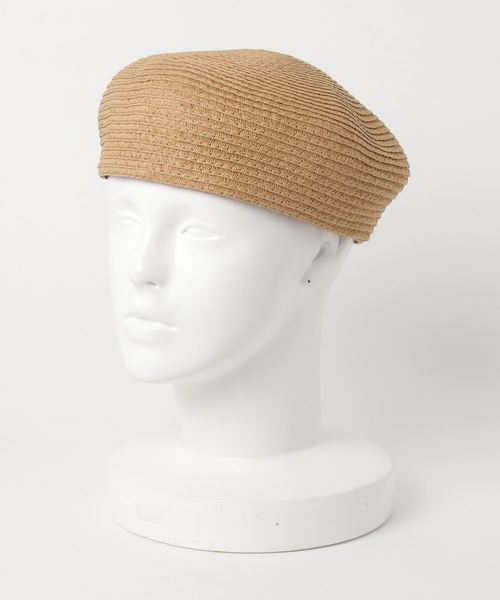 LOWRYS FARM（ローリーズファーム）の「ブレードベレーボウ　780194 （ハンチング/ベレー帽・レディース・ブラック/ベージュ/ブラウン・FREE）」の3枚目の写真