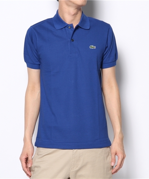 LACOSTE（ラコステ）の「LACOSTE / L1212 鹿の子ポロシャツ（ポロシャツ・メンズ・ホワイト/シルバー/ブラック/ブラウン/レッド系その他/グリーン系その他/その他1/ライトブルー/ブルー系その他/ネイビー/レッド/グリーン/その他2/グレー・1/2/3/4）」の14枚目の写真