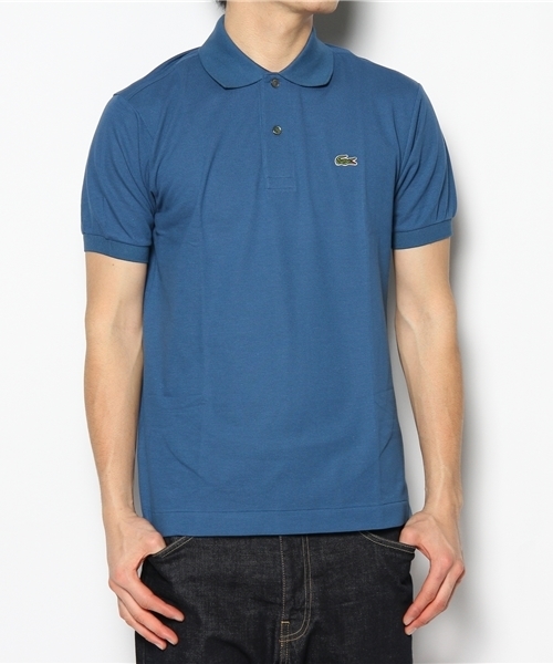 LACOSTE（ラコステ）の「LACOSTE / L1212 鹿の子ポロシャツ（ポロシャツ・メンズ・ホワイト/シルバー/ブラック/ブラウン/レッド系その他/グリーン系その他/その他1/ライトブルー/ブルー系その他/ネイビー/レッド/グリーン/その他2/グレー・1/2/3/4）」の9枚目の写真
