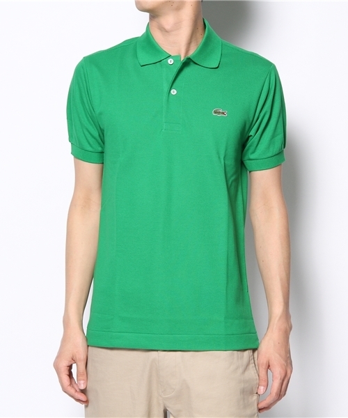 LACOSTE（ラコステ）の「LACOSTE / L1212 鹿の子ポロシャツ（ポロシャツ・メンズ・ホワイト/シルバー/ブラック/ブラウン/レッド系その他/グリーン系その他/その他1/ライトブルー/ブルー系その他/ネイビー/レッド/グリーン/その他2/グレー・1/2/3/4）」の6枚目の写真