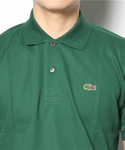 LACOSTE（ラコステ）の「LACOSTE / L1212 鹿の子ポロシャツ（ポロシャツ・メンズ・ホワイト/シルバー/ブラック/ブラウン/レッド系その他/グリーン系その他/その他1/ライトブルー/ブルー系その他/ネイビー/レッド/グリーン/その他2/グレー・1/2/3/4）」の17枚目の写真