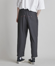 NOISE MAKER | バックロゴ刺繍ワイドテーパードパンツ(その他パンツ)