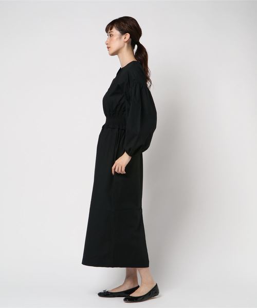 LOWRYS FARM(ローリーズファーム)の「ソデボリュームワンピース 805079(ワンピース・レディース・ブラック/ベージュ/グリーン・FREE)」の4枚目の写真