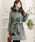ElegChic�i�G���O�V�b�N�j�́u�y�C���g�A�[�g�_�E�� �����O �R�[�g �������Ή��i�_�E���W���P�b�g/�R�[�g�j�v�b�O���[