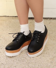 one after another NICE CLAUP | 厚底 レースアップシューズ(その他シューズ)