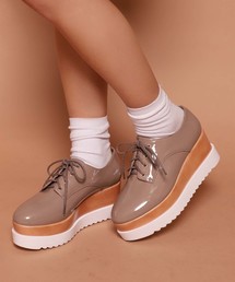 one after another NICE CLAUP | 厚底 レースアップシューズ(その他シューズ)