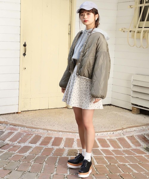 one after another NICE CLAUP（ワンアフターアナザーナイスクラップ）の「厚底 レースアップシューズ（その他シューズ・レディース・ブラック/モカ/アイボリー・SMALL/MEDIUM/LARGE）」の12枚目の写真