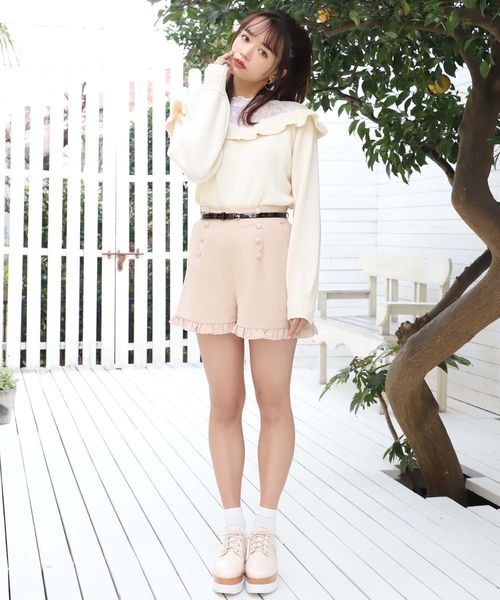 one after another NICE CLAUP（ワンアフターアナザーナイスクラップ）の「厚底 レースアップシューズ（その他シューズ・レディース・ブラック/モカ/アイボリー・SMALL/MEDIUM/LARGE）」の7枚目の写真