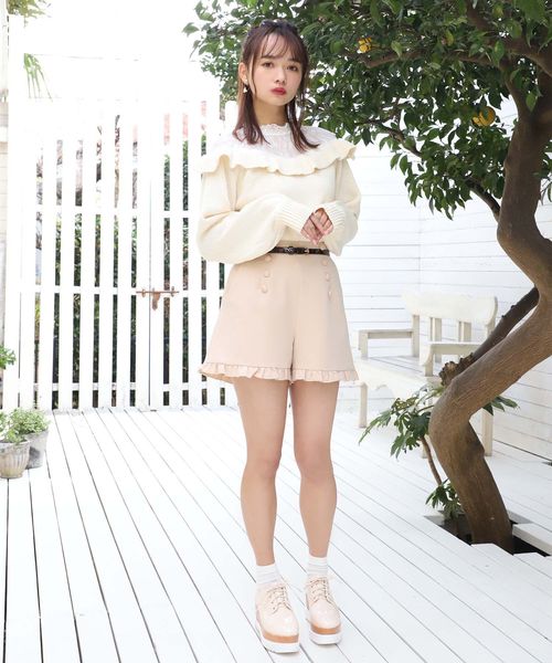 one after another NICE CLAUP（ワンアフターアナザーナイスクラップ）の「厚底 レースアップシューズ（その他シューズ・レディース・ブラック/モカ/アイボリー・SMALL/MEDIUM/LARGE）」の6枚目の写真