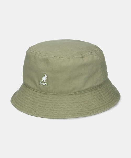 KANGOL（カンゴール）の「【KANGOL】Washed Bucket/【カンゴール】ウォッシュド バケット ハット（ハット・メンズ・ダークグリーン/ネイビー/ベージュ/ブラック/イエロー/ダークブルー/レッド系その他/ホワイト/イエロー系その他/ブルー系その他/ホワイト×ネイビー/グリーン/ピンク/チェリーレッド/ライラック/グリーン系/ピンク系その他/ライトグレー/ブルー/オレンジ系/ライトグリーン/ワイン/ブラウン・LARGE/MEDIUM/X-LARGE/XX-LARGE/SMALL）」の8枚目の写真