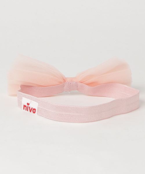 niva（ニヴァ）の「【niva/ニヴァ】Tulle hair band（ヘアバンド・キッズ・ピンク/グリーン・FREE）」の5枚目の写真