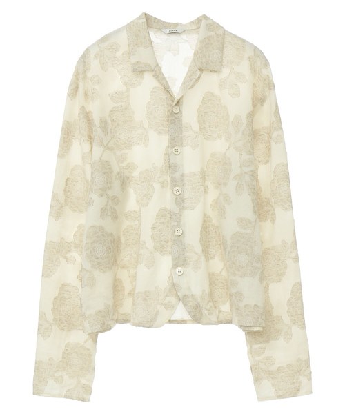 CLANE（クラネ）の「予約【WEB限定】FLOWER JACQUARD SET UP（ワンピース・レディース・アイボリー/ブラック・FREE）」の5枚目の写真