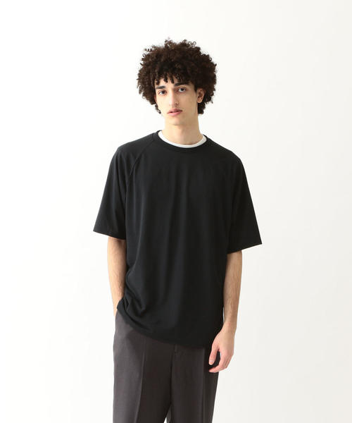 Steven Alan(スティーブンアラン)の「<Steven Alan> DRY CREW NECK RAGLAN SHORT SLEEVE TEE-BOX RAGLAN/Tシャツ(Tシャツ/カットソー・メンズ・ブラック/ナチュラル/オリーブ・S/M/L/XL)」の8枚目の写真