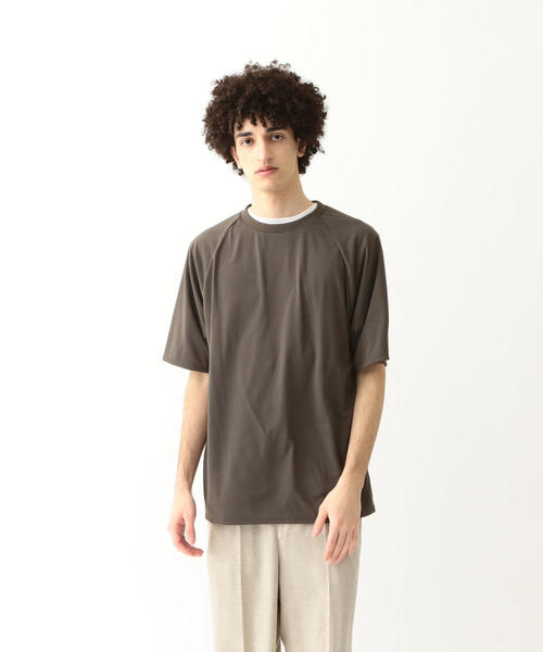 Steven Alan(スティーブンアラン)の「<Steven Alan> DRY CREW NECK RAGLAN SHORT SLEEVE TEE-BOX RAGLAN/Tシャツ(Tシャツ/カットソー・メンズ・ブラック/ナチュラル/オリーブ・S/M/L/XL)」の10枚目の写真