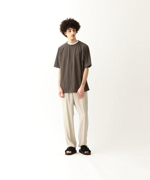 Steven Alan(スティーブンアラン)の「<Steven Alan> DRY CREW NECK RAGLAN SHORT SLEEVE TEE-BOX RAGLAN/Tシャツ(Tシャツ/カットソー・メンズ・ブラック/ナチュラル/オリーブ・S/M/L/XL)」の6枚目の写真