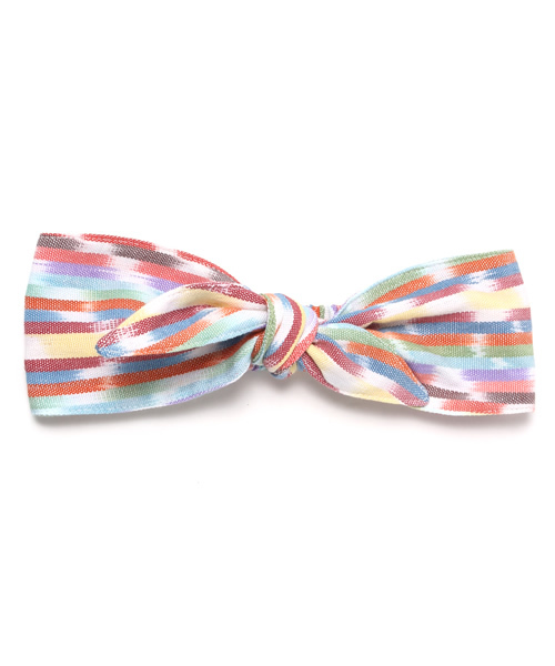 BEAMS BOY（ビームスボーイ）の「○ARTESANIA / ヘアバンド（ヘアバンド・レディース・オフホワイト/ネイビー/パープル/その他1・ONE SIZE）」の4枚目の写真