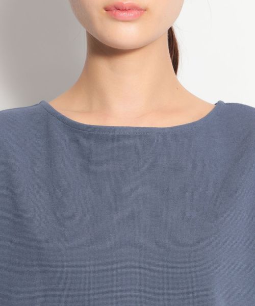 niko and...（ニコアンド）の「機能付きフレンチスリーブプルオーバー（Tシャツ/カットソー・レディース・ホワイト/ブラック/ブルー/カーキ・MEDIUM/LARGE）」の16枚目の写真