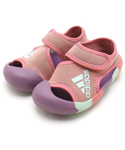 セール ブランド古着 Kids フラットサンダル サンダル Adidas アディダス のファッション通販 Zozoused
