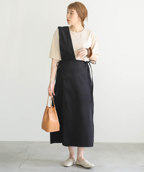 ワンショルダーラップワンピース コットン100 ワンショルコーデュロイロングワンピ ワンピース Select Moca セレクトモカ のファッション通販 Zozotown