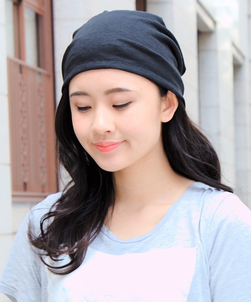 14+(イチヨンプラス)の「日本製リネンシンプルワッチ(ニットキャップ/ビーニー・メンズ・ブラック/ベージュ/ブルー/ブラウン/ピンク・FREE)」の11枚目の写真