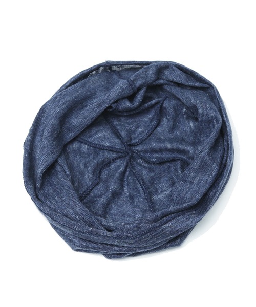 14+(イチヨンプラス)の「日本製リネンシンプルワッチ(ニットキャップ/ビーニー・メンズ・ブラック/ベージュ/ブルー/ブラウン/ピンク・FREE)」の7枚目の写真