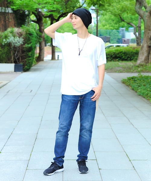 14+(イチヨンプラス)の「日本製リネンシンプルワッチ(ニットキャップ/ビーニー・メンズ・ブラック/ベージュ/ブルー/ブラウン/ピンク・FREE)」の12枚目の写真