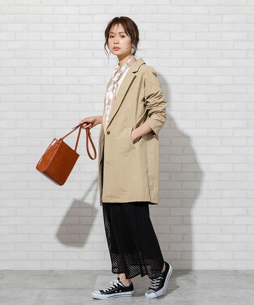 coen（コーエン）の「レースマキシスカート（スカート・レディース・ブラック/オフホワイト・SMALL/MEDIUM）」の11枚目の写真