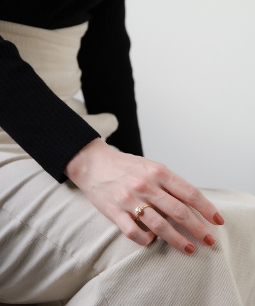 Newport（ニューポート）の「Natural stone ring（リング・レディース・ゴールド/ゴールド系その他/ゴールド系その他2/ゴールド系その他3/ゴールド系その他4/ゴールド系その他5・#13/#9/#11）」の21枚目の写真