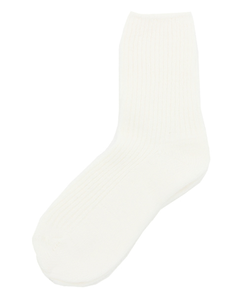 ELFORBR（エルフォーブル）の「アンゴラソックス（ソックス/靴下・レディース・ホワイト/トップグレー/ピンク/レッド・FREE）」の2枚目の写真