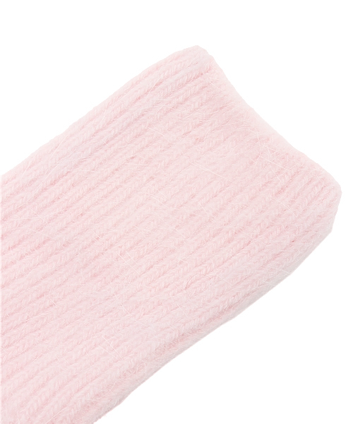 ELFORBR（エルフォーブル）の「アンゴラソックス（ソックス/靴下・レディース・ホワイト/トップグレー/ピンク/レッド・FREE）」の5枚目の写真