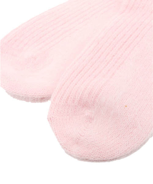 ELFORBR（エルフォーブル）の「アンゴラソックス（ソックス/靴下・レディース・ホワイト/トップグレー/ピンク/レッド・FREE）」の6枚目の写真